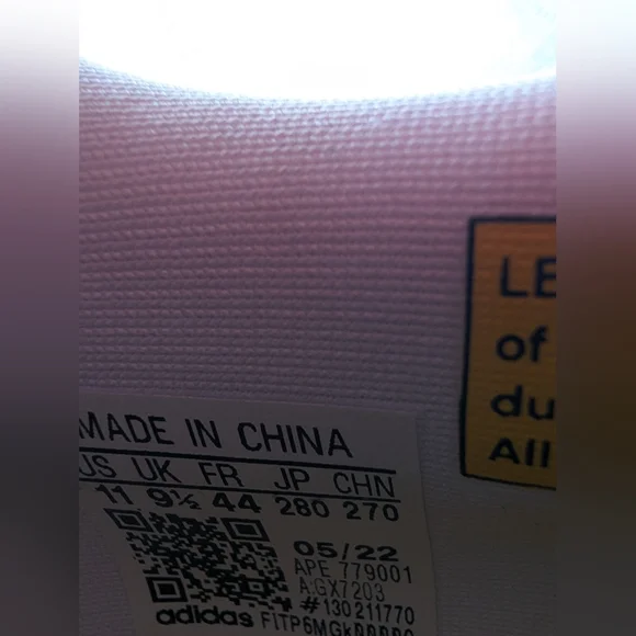 Adidas x LEGO Stan Smith Women's Athletic Casual Shoe White Trainer Size 11. - Picture 6 of 7